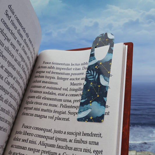 Whales and Constellations Bookmark